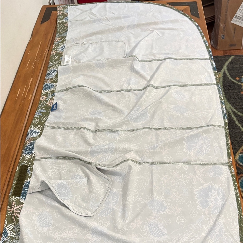 Ripskirt Hawaii Olive Floral Wrap Skirt Size Large - Picture 6 of 11